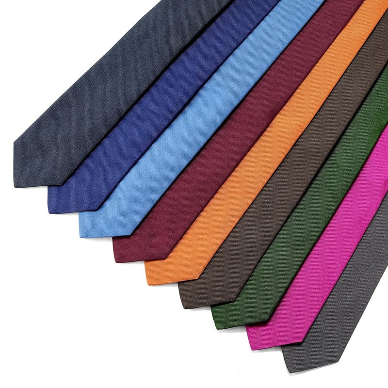 通年定番品】シルクツイルソリッドネクタイ／1431（9colors） | LUIGI