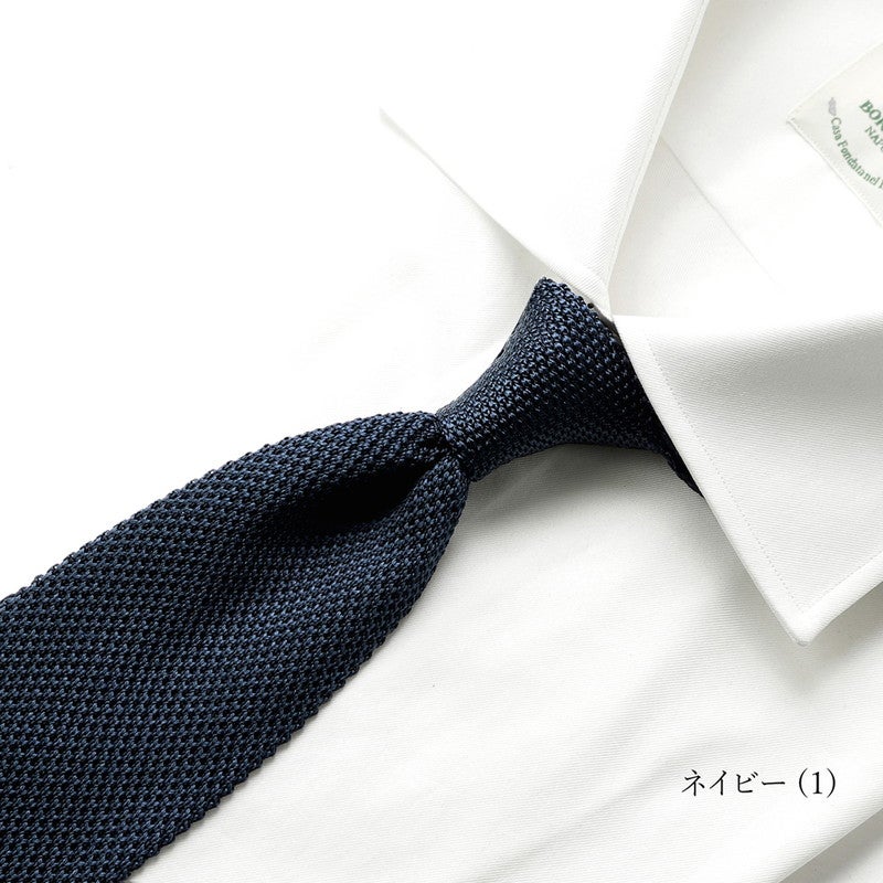 通年定番品】シルクニットソリッドネクタイ／3500（6colors） | LUIGI