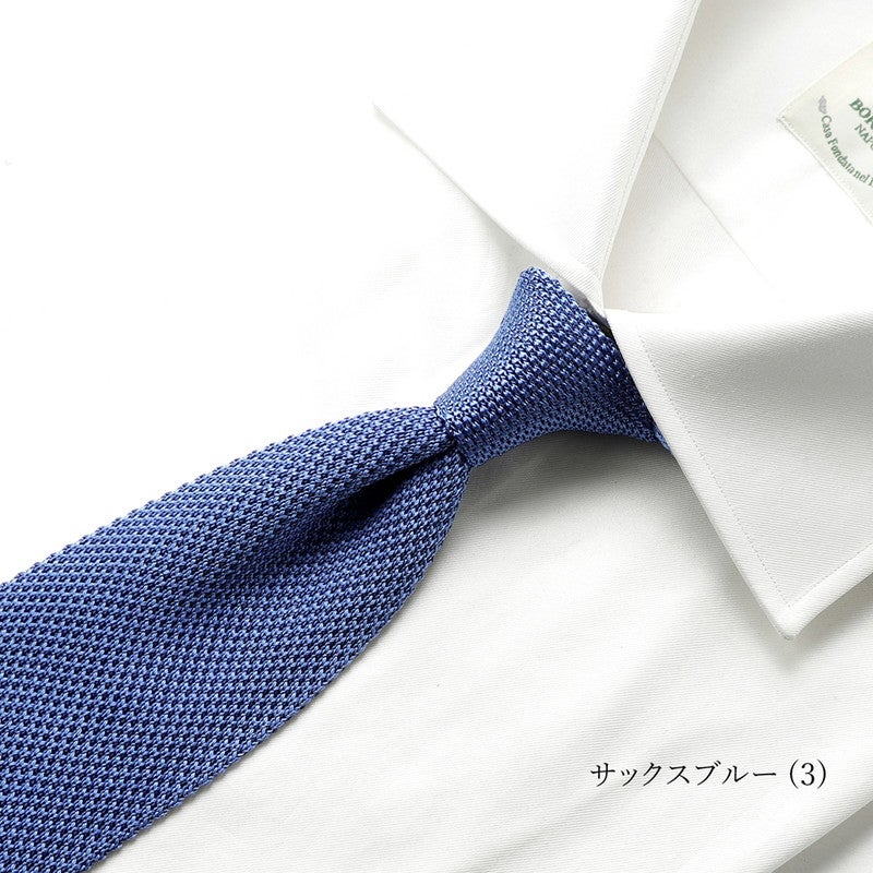 通年定番品】シルクニットソリッドネクタイ／3500（6colors） | LUIGI