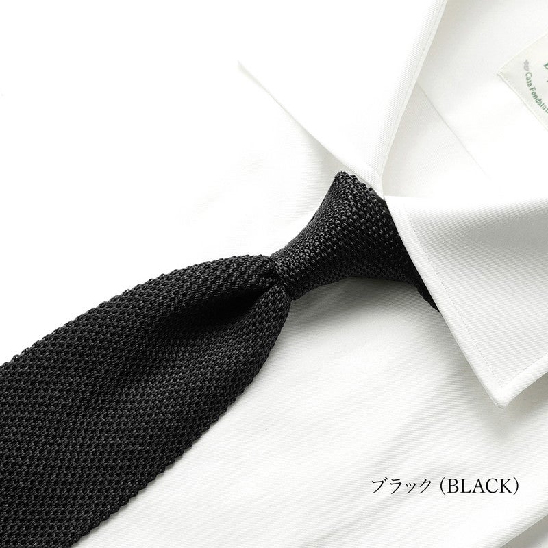 通年定番品】シルクニットソリッドネクタイ／3500（6colors） | LUIGI