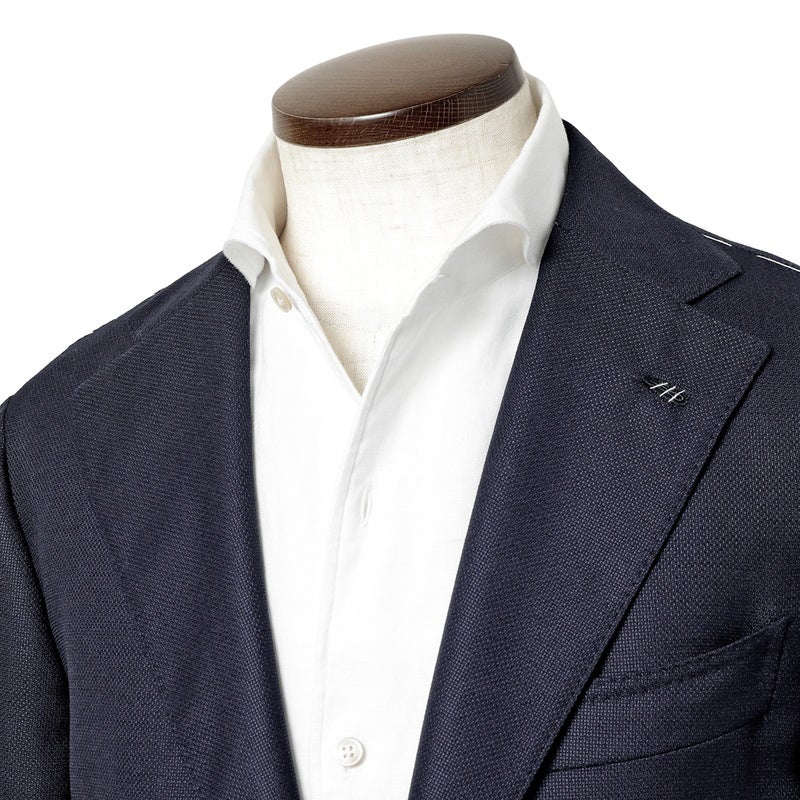 26SS ウールホップサック3B段返りシングルジャケット／PROCIDA