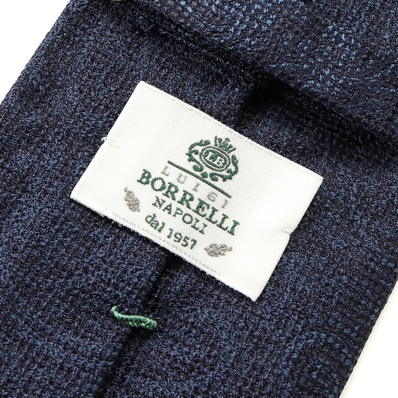 26-27AW シルクジャカードペイズリー柄ネクタイ／508（ダークネイビー